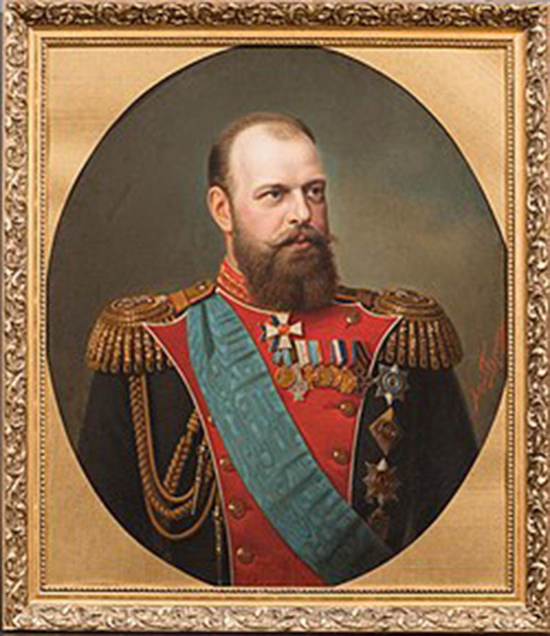 Александр III Александрович, 26 февраля (10 марта) 1845 – 20 октября (1 ноября) 1894. Император и Самодержец Всероссийский, 1 (13) марта 20 октября (1 ноября) 1894. Миротворец.