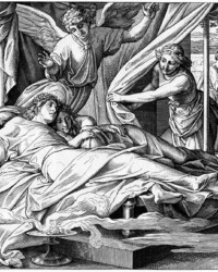 Товия и Сарра после брачной ночи. Шнорр фон Карольсфельд Юлиус (1794-1872) Товия и Сарра после брачной ночи. Шнорр фон Карольсфельд Юлиус (1794-1872)